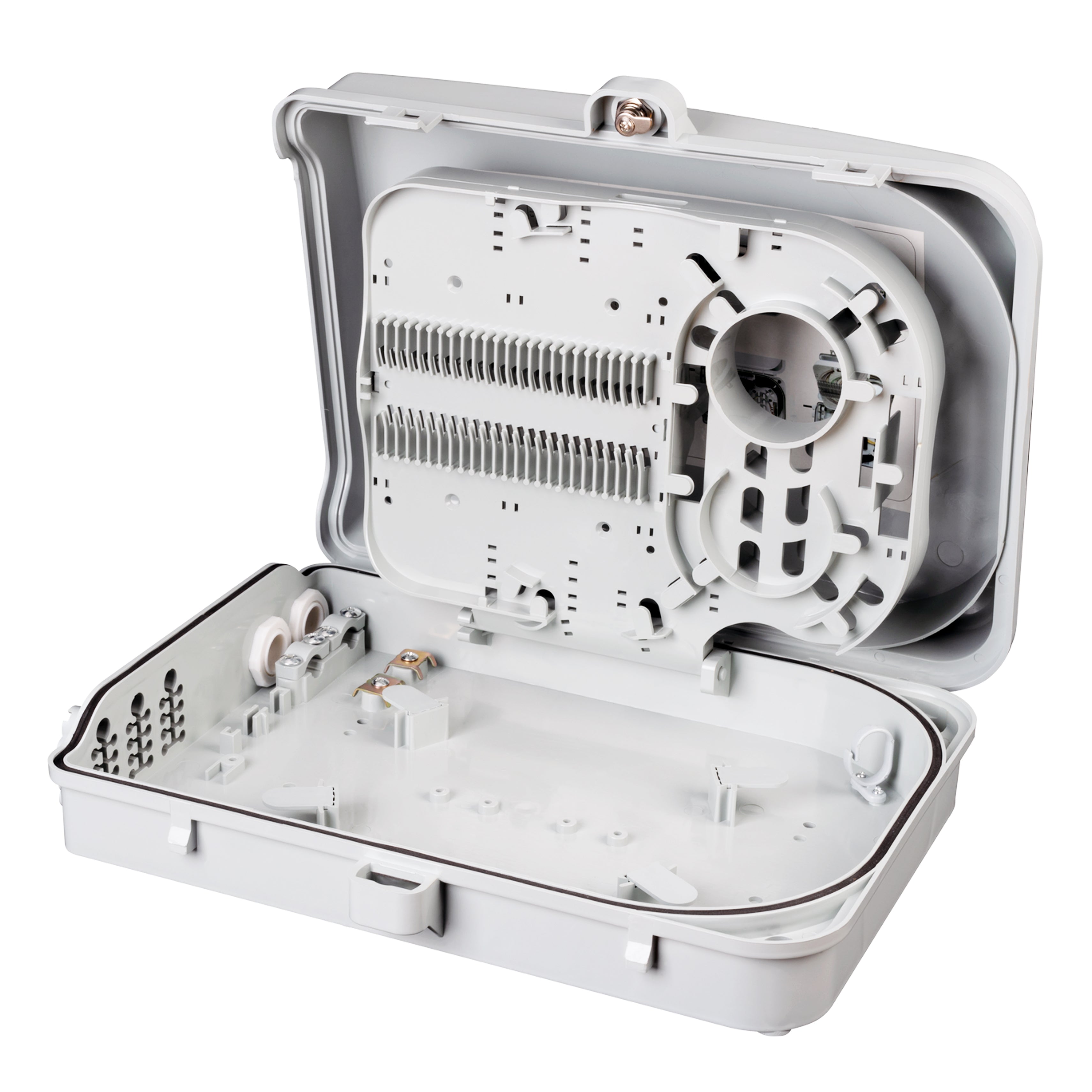 24 Fibre IP65 Lockable Optical Fibre Enclosure 24 Port