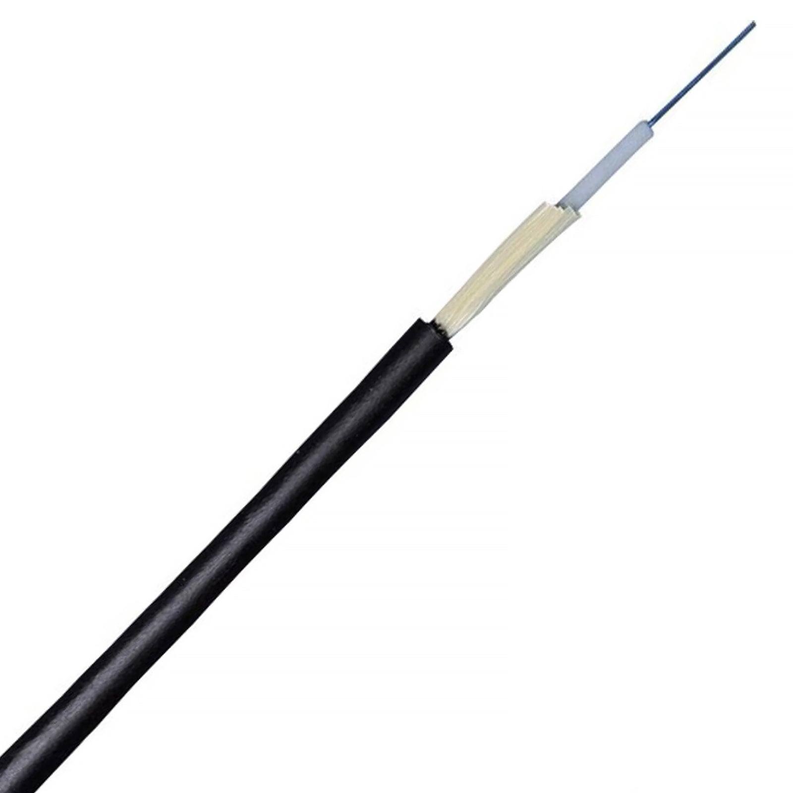 Excel OS2 Singlemode 9/125 Loose Tube B2ca-s1a,d0,a1 Fibre Optic Cable Black (Per Metre)