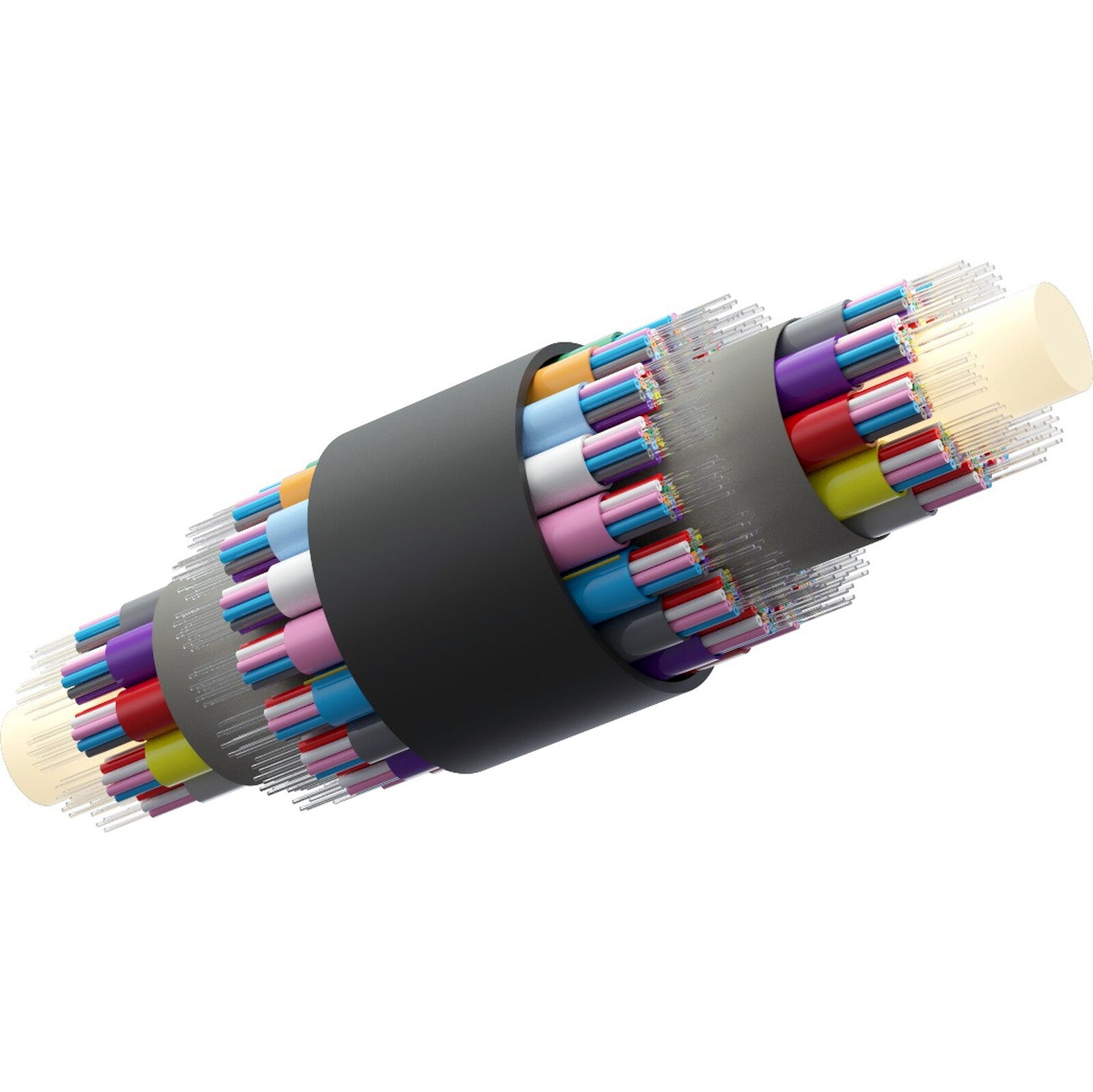 Excel OS2 Singlemode 9/125 Micro Blown G.657.A1 Loose Tube HDPE Fca Fibre Optic Cable Black (Per Metre)