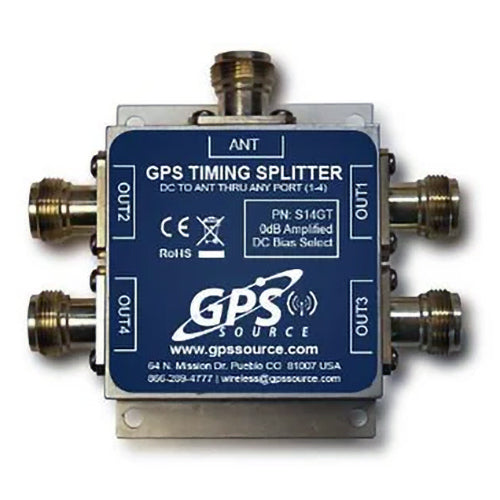GPS 1x4 Timing Splitter (S14GT)
