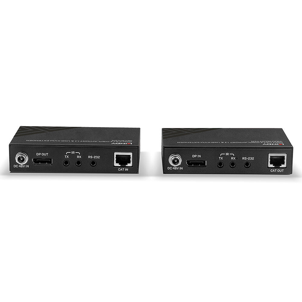 100m Cat.6 DisplayPort 1.2, USB, IR & RS232 KVM Extender
