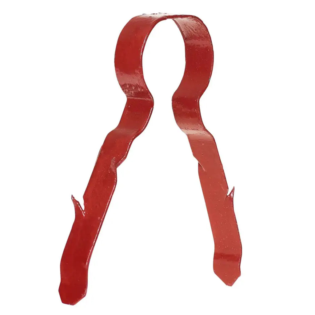 Linian 9-11mm Single Cable Fire Clip Red - Pack of 100