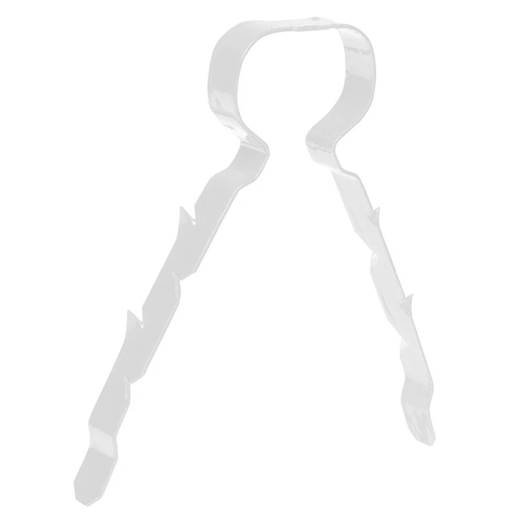 Linian 6-8mm Double Cable Fire Clip White - Pack of 100