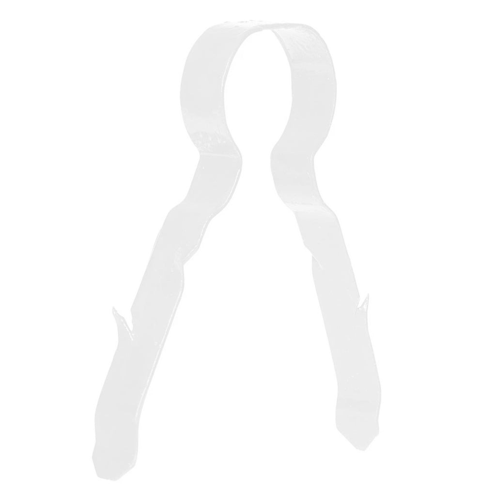 Linian 9-11mm Single Cable Fire Clip White - Pack of 100