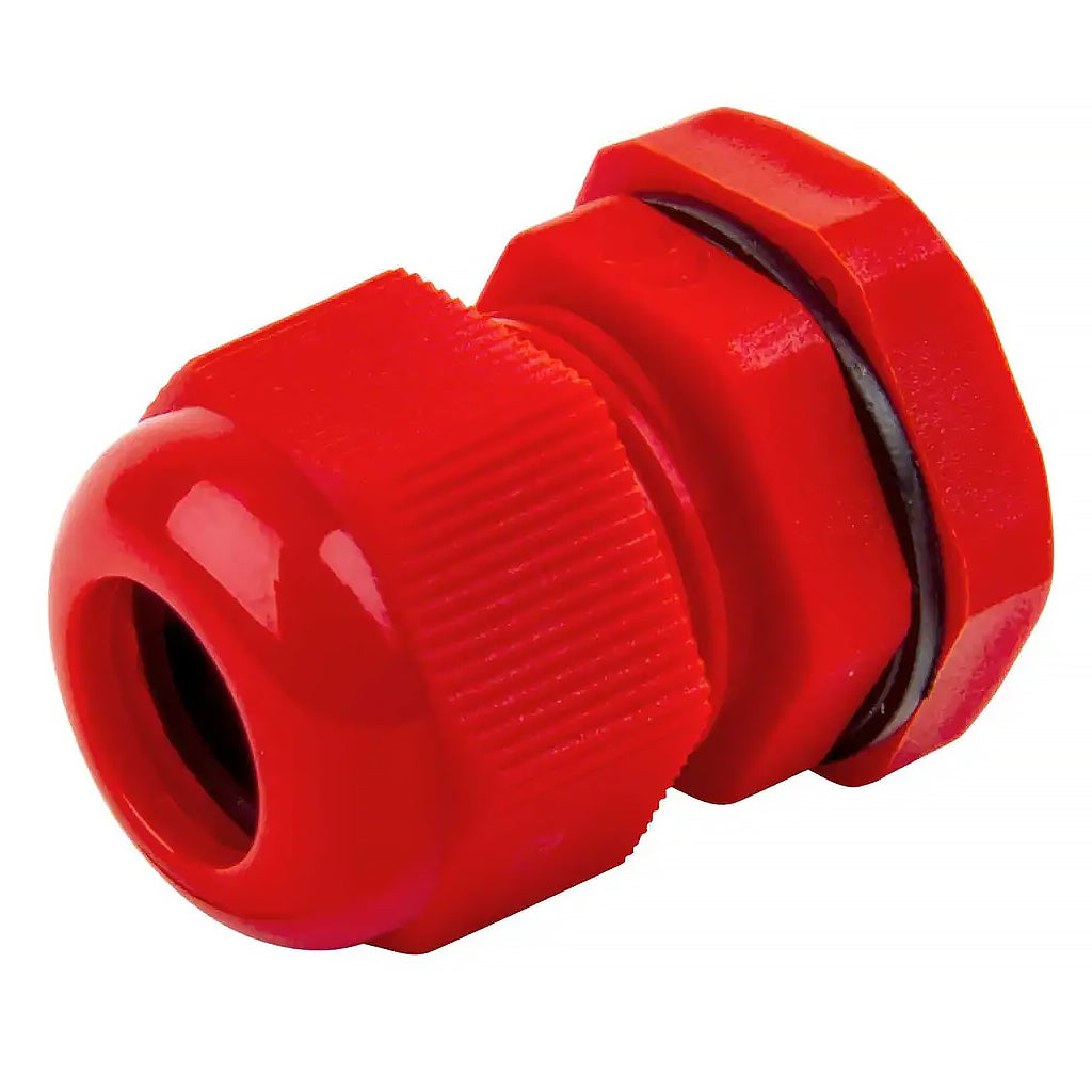 20mm IP68 Compression Gland Red - Pack of 10