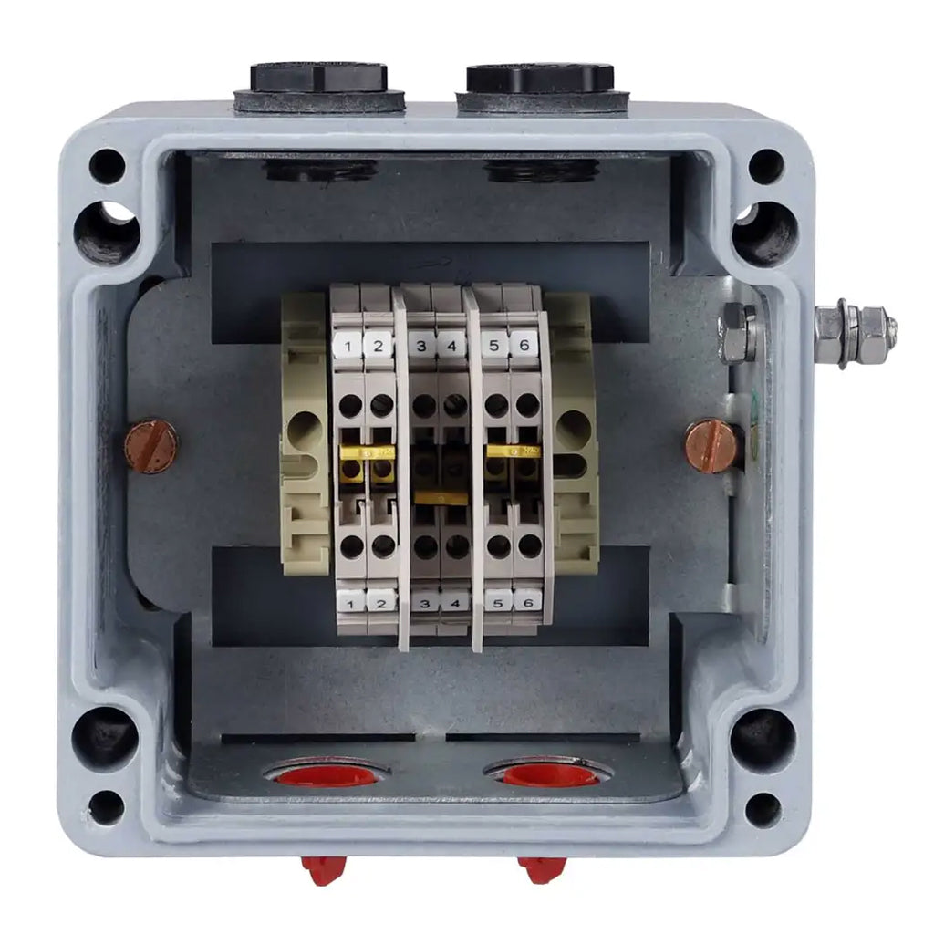 Atex GRP Junction Box Zone 1 with 6 x WDU2.5 Terminals