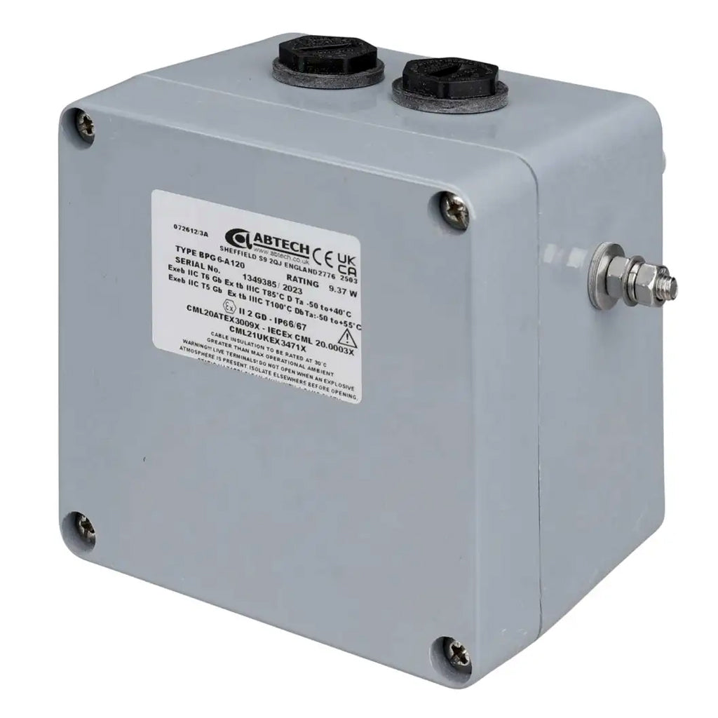 Atex GRP Junction Box Zone 1 with 6 x WDU2.5 Terminals