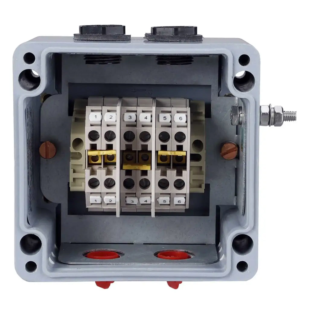 Atex GRP Junction Box Zone 1 with 6 x WDU6 Terminals