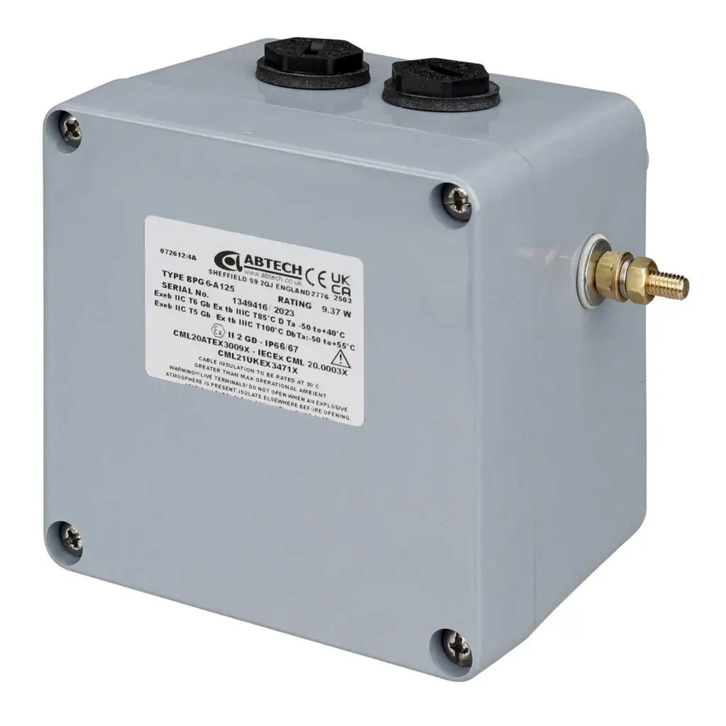 Atex GRP Junction Box Zone 1 with 6 x WDU6 Terminals