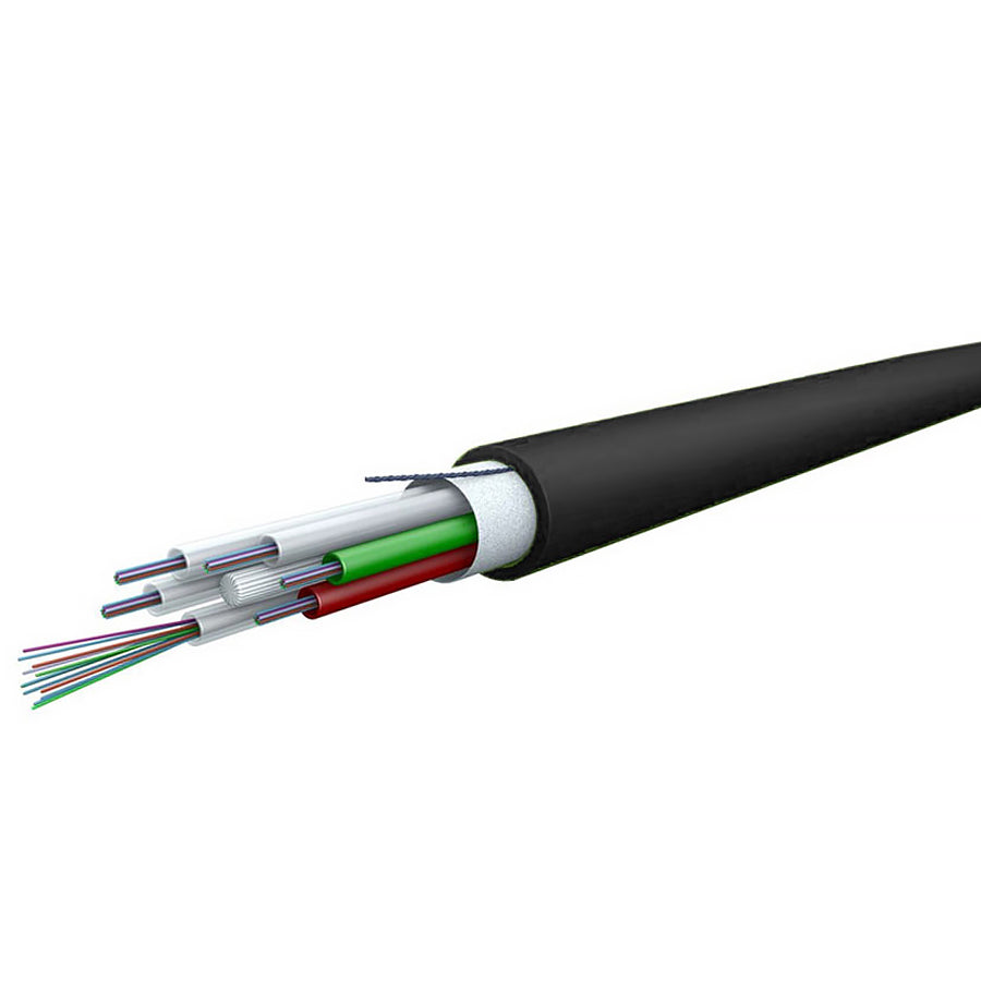 Draka (Prysmian) Black OM4 Multimode 50/125 Loose Tube B2ca-s1a,d1,a1 Fibre Optic Cable (Per Metre)