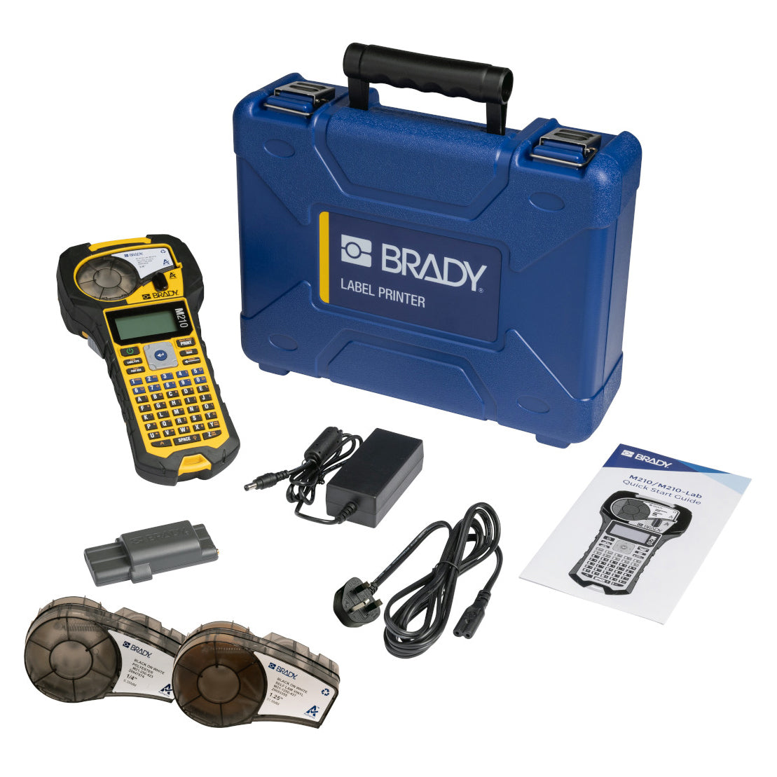 Brady M210 Portable Label Telecom/Datacom Printer Kit