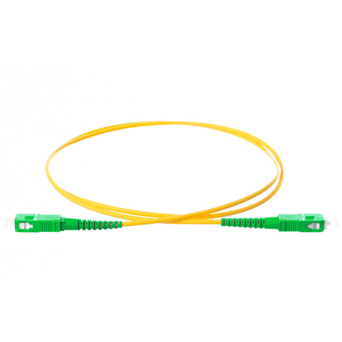 OS2 9/125 Singlemode Simplex SC/APC-SC/APC LSZH Fibre Patch Lead