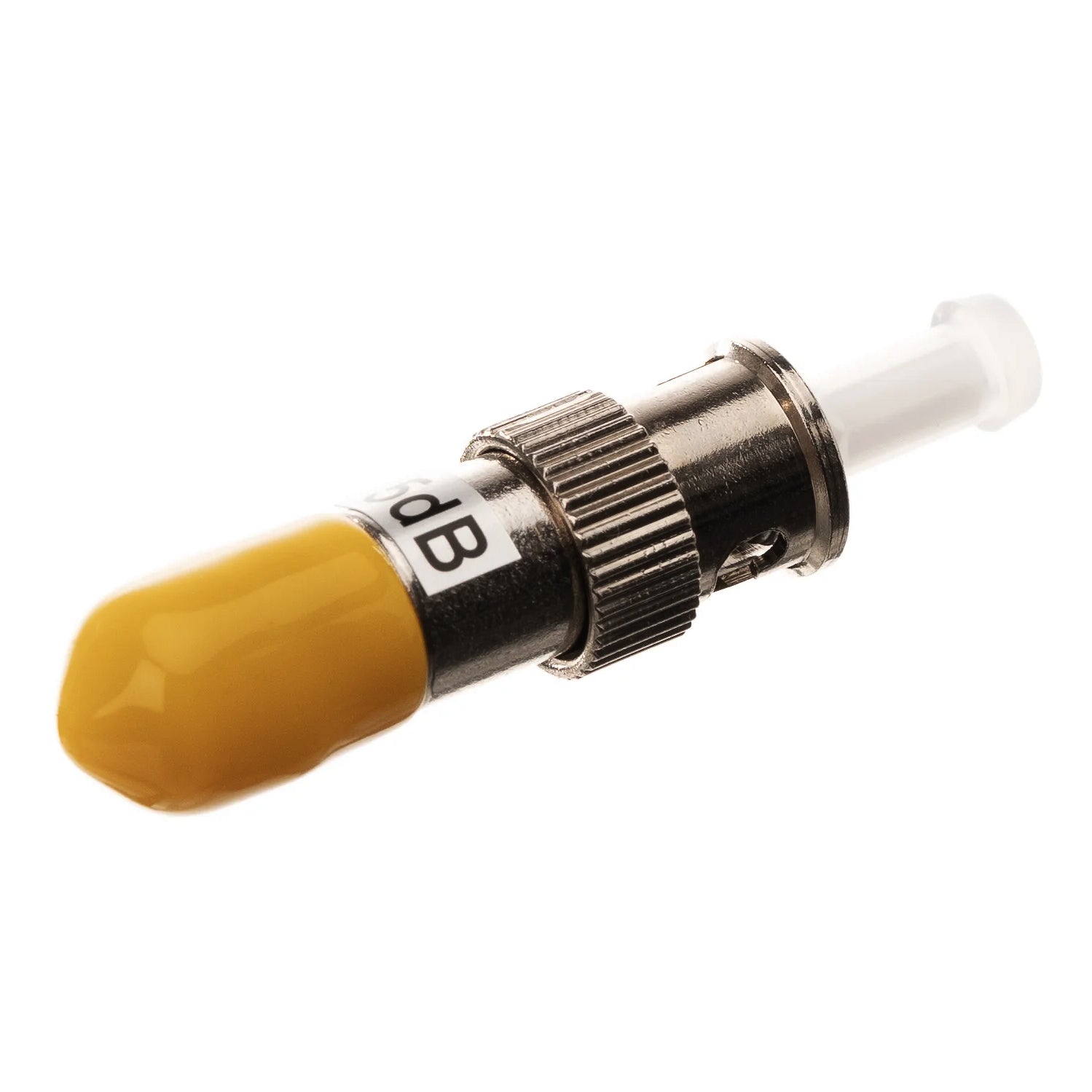 ST/UPC Singlemode Fixed Fibre Optic Attenuator, Male-Female