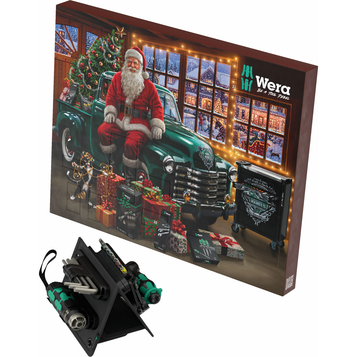 Wera 05136614001 Advent Calendar 2026 24 Piece Tool Set