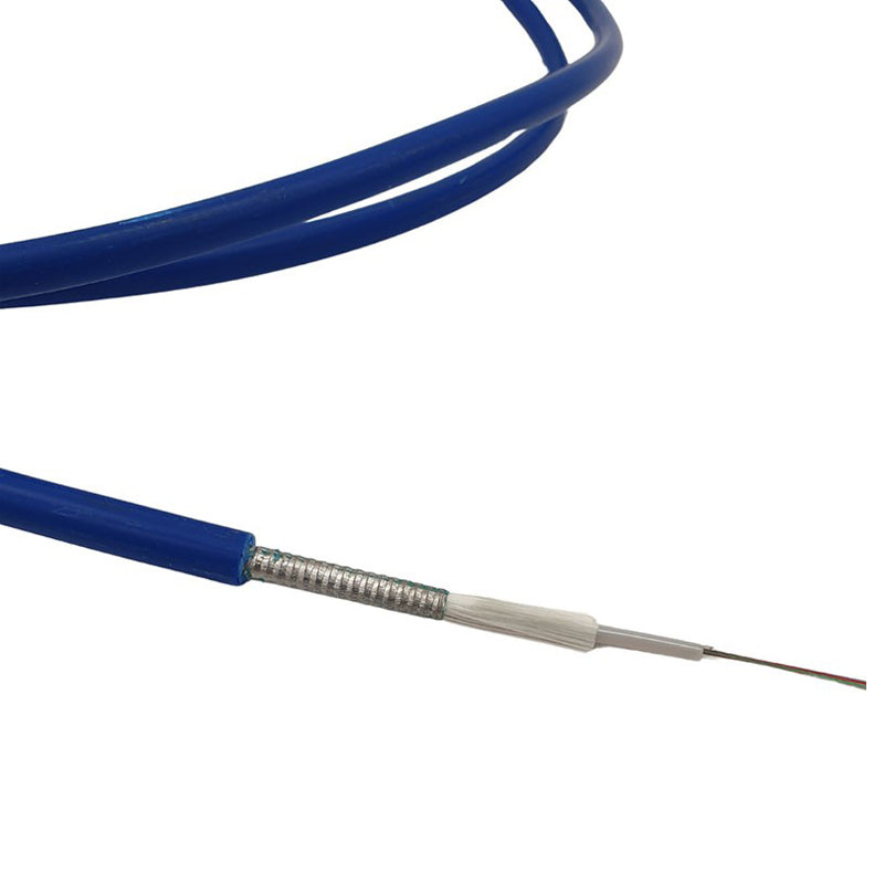 Connectix OS2 Singlemode 9/125 Corrugated Steel Tape (CST) Armoured Loose Tube Eca Fibre Optic Cable Blue (Per Metre)