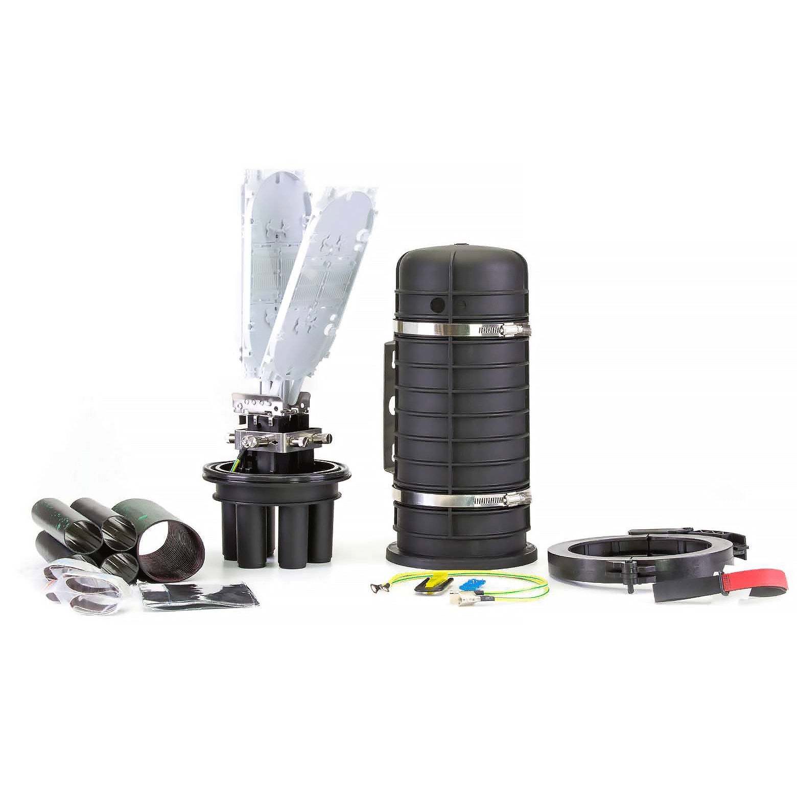 48 Fibre Dome Enclosure Black