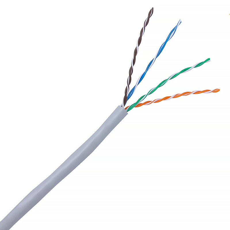 Grey Connectix Cat5e UTP PVC Eca Solid Cable 305m (001-003-003-62S)