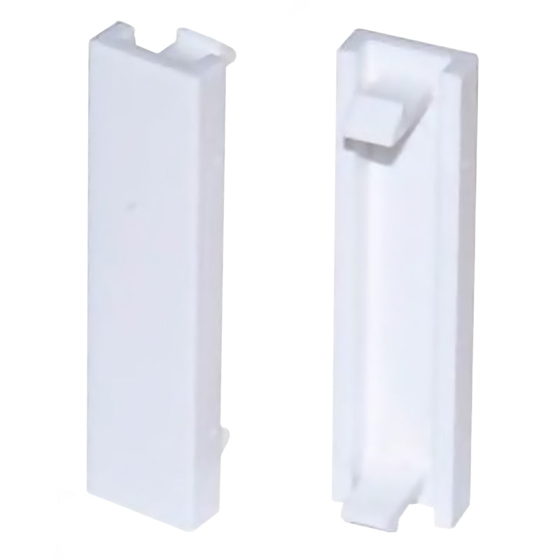 Connectix Euro Module Blank Quarter Width White (008-001-004-65)