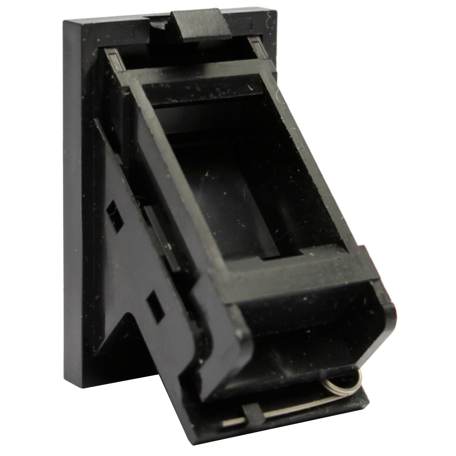 Excel LJ6C Angled Shutter For Keystone Jack Black (100-022-BK)