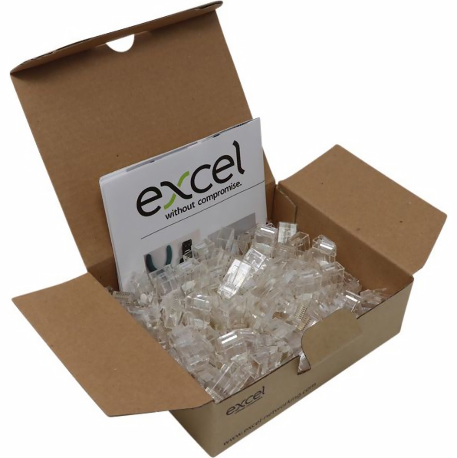 Excel Fast RJ45 Plug Pack of 100 (100-116-100)