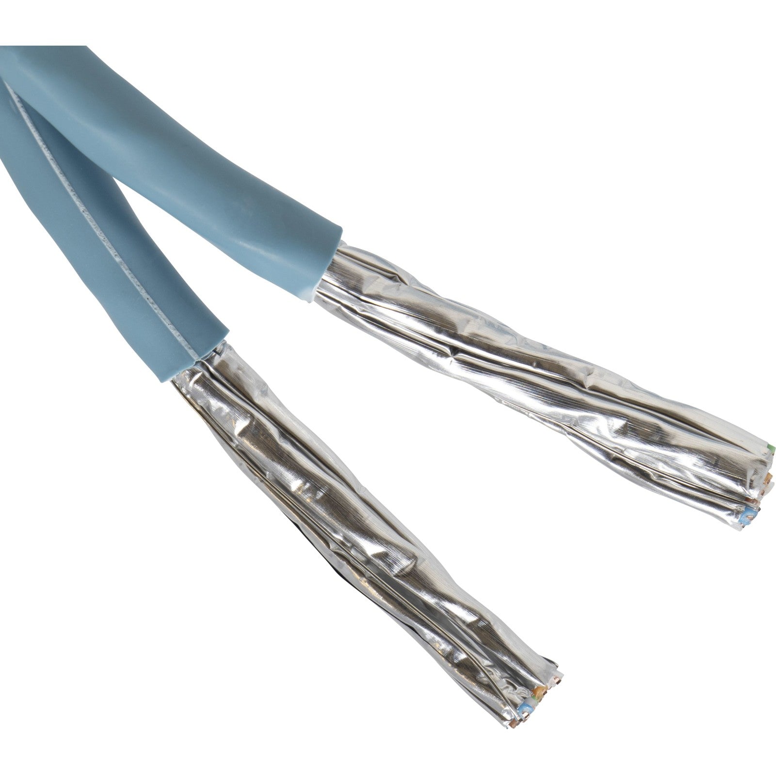 Ice Blue Excel Dual Cat6a U/FTP LSZH Dca Solid Cable 500m (100-199)