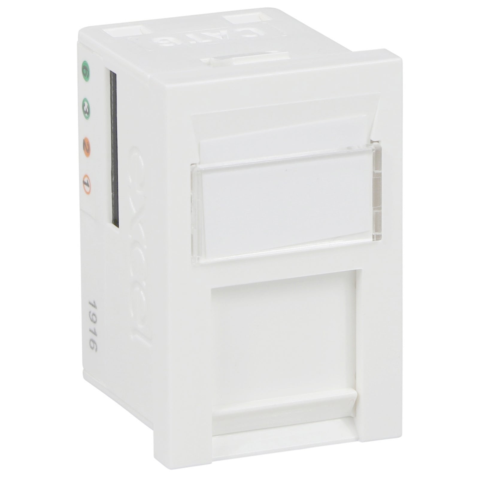Excel Cat6 UTP RJ45 LJ6C Module White (100-301)