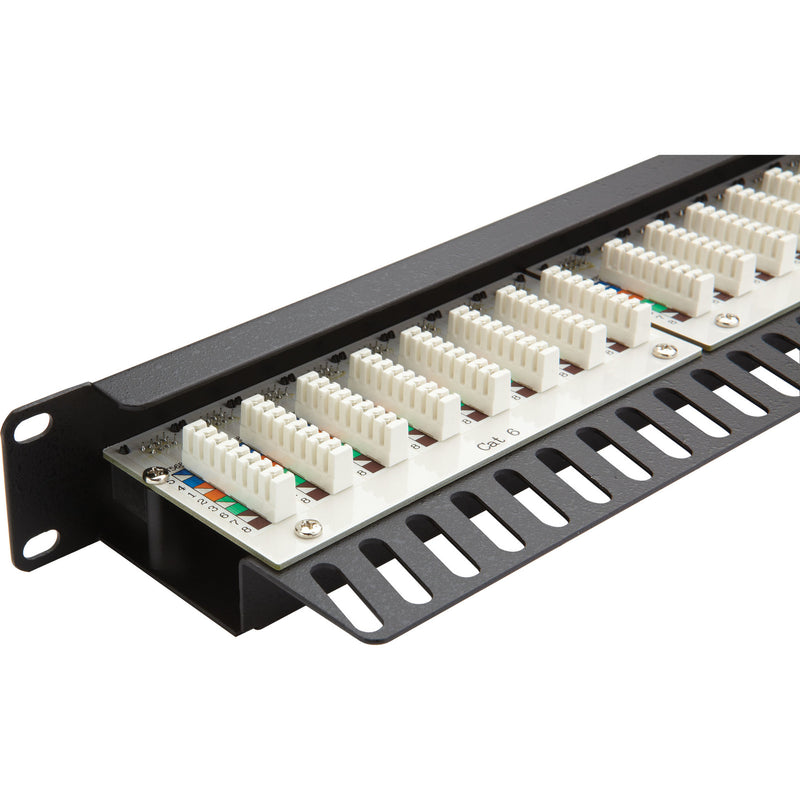Excel 24/48 Way Cat6 UTP Right Angled Patch Panel
