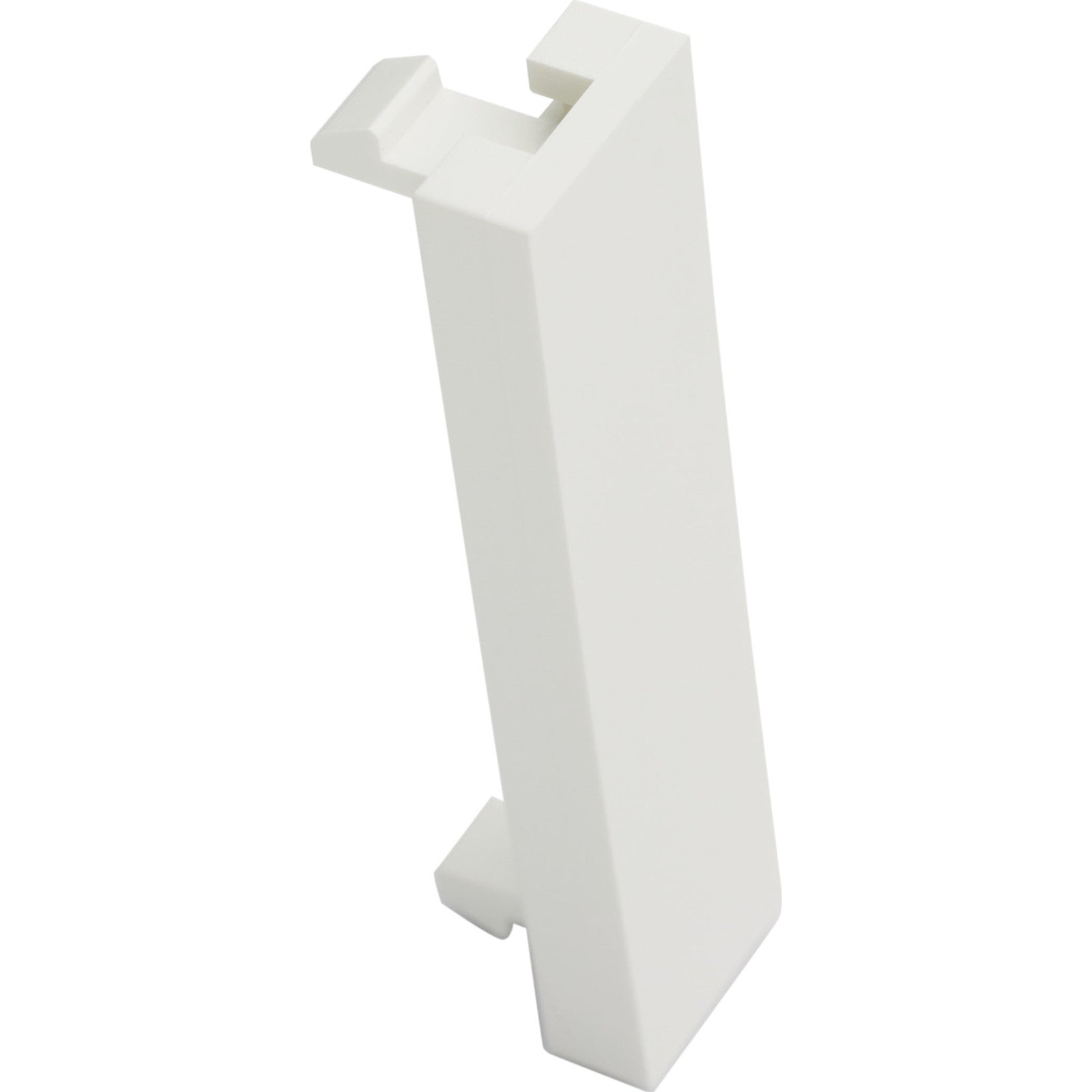 Excel Half Width 12.5mm Blank Plate White (100-715)