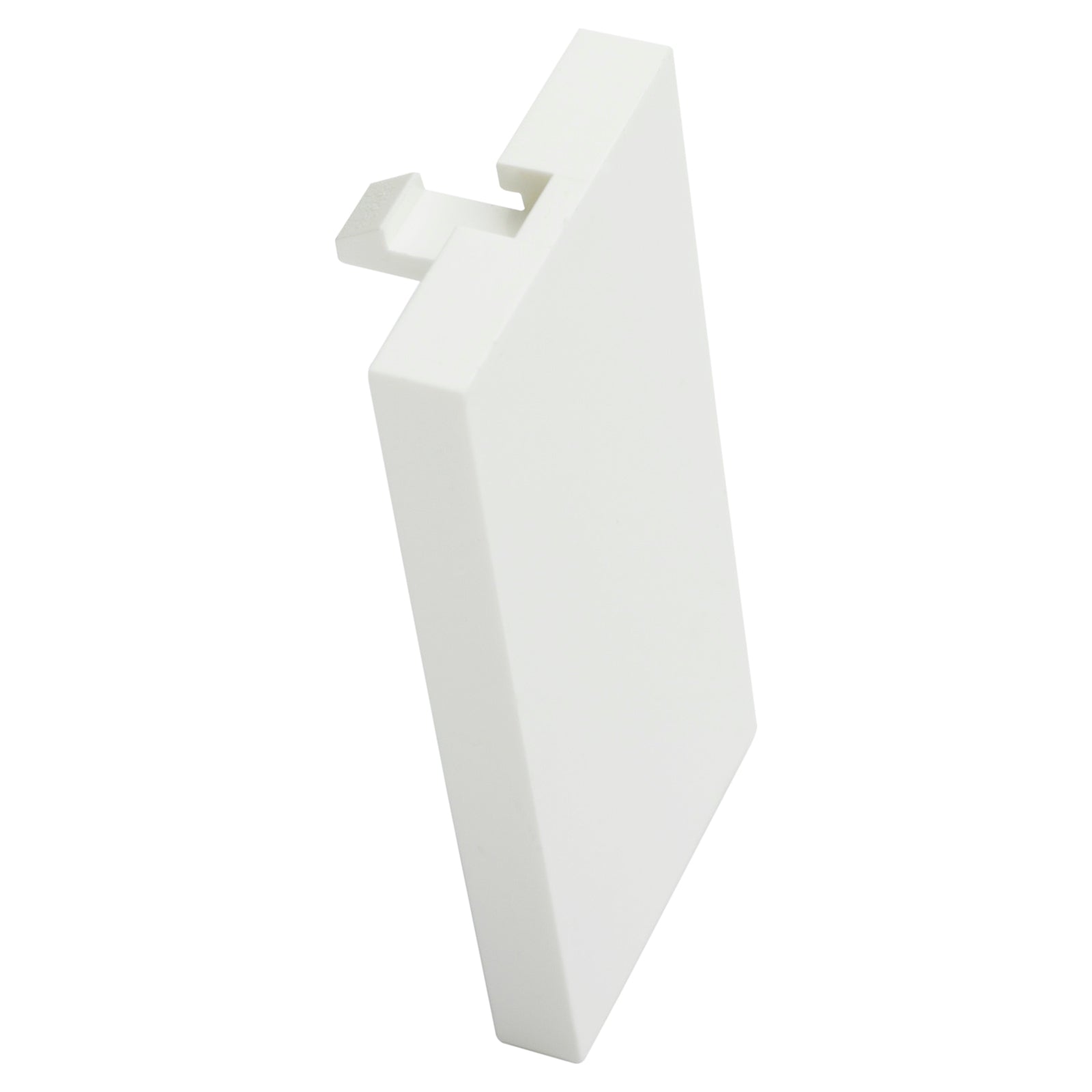 Excel Full Width 25mm Blank Plate White (100-719)