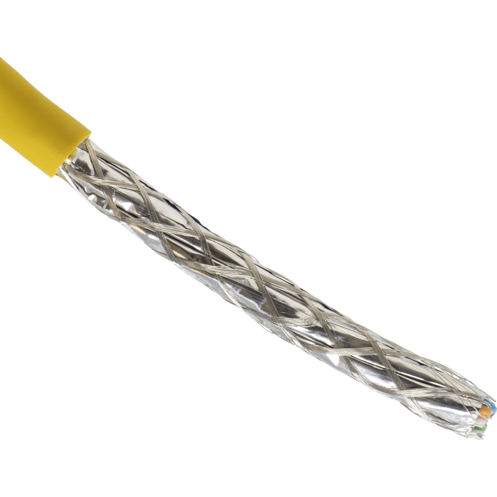 Yellow Excel Cat7a S/FTP LSZH Dca Solid Cable 500m (100-910)