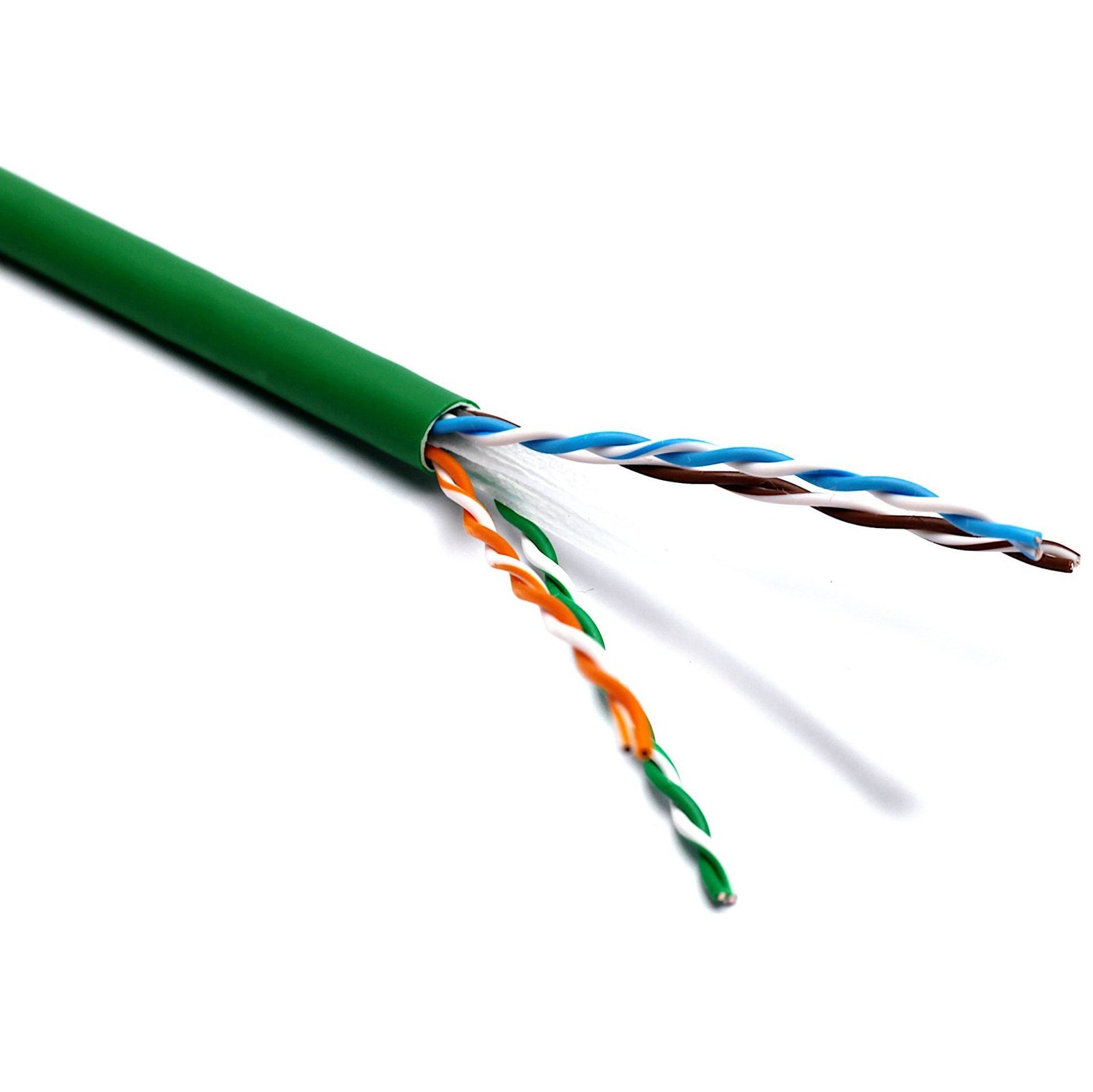 Green Excel Cat6 UTP LSZH B2ca-s1a,d1,a1 Solid Cable Green (190-073)