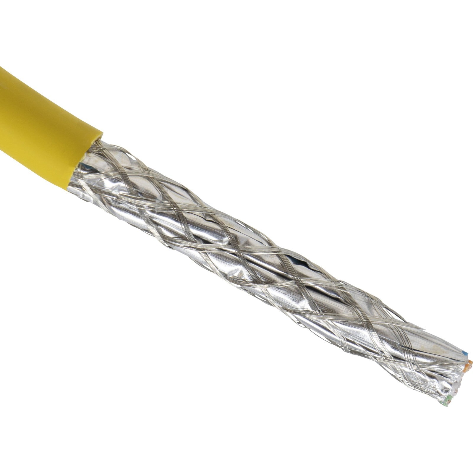 Yellow Excel Cat7a S/FTP LSZH B2ca-s1a,d1,a1 Solid Cable 500m (190-910)