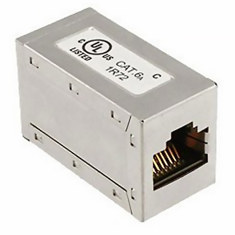 Cat6a FTP RJ45 Through Coupler