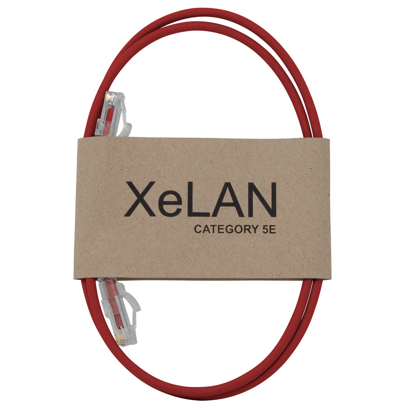 Red XeLAN Cat5e LSZH Patch Lead