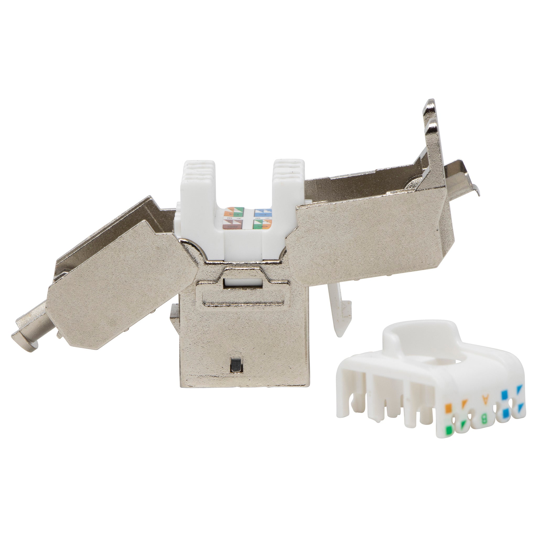 XeLAN Cat6a Tool-Less Keystone Jacks Screened (24 Pack)