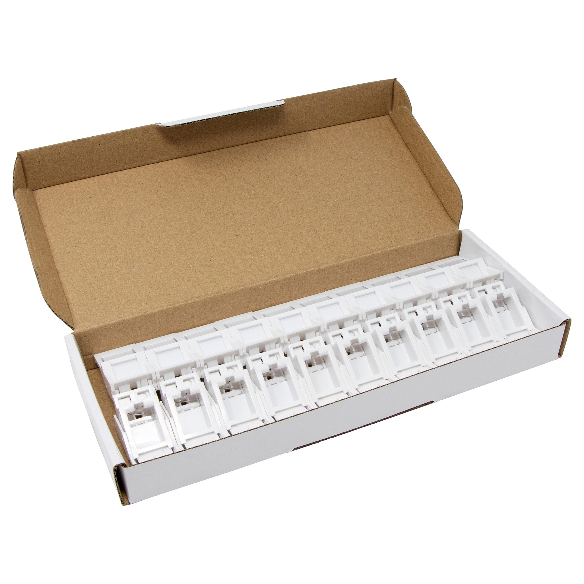 XeLAN Angled Shutter White (20 Pack)