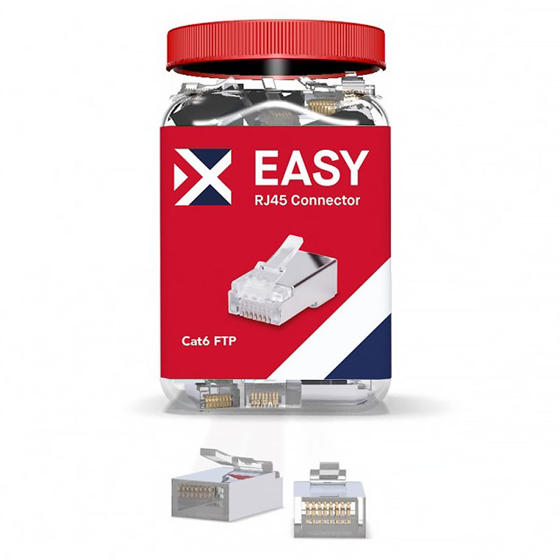 Connectix FTP RJ45 Easy Plugs (EZ-C6-FTP)