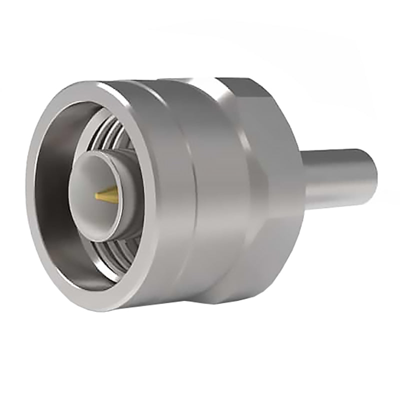 TC-195-NMH-X Type N, Male (Plug), Straight Connector For FBT-195 and LMR-195 Cable