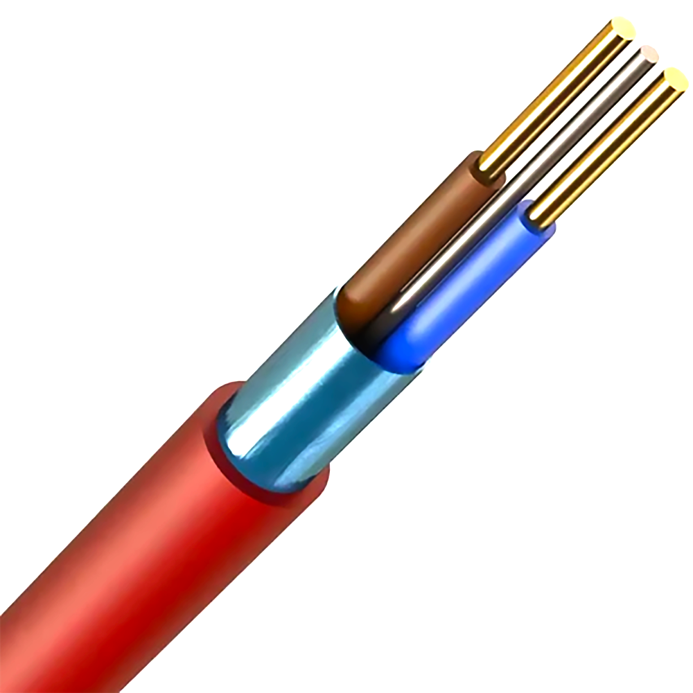 Prysmian 2 Core 1.5mm FP PLUS Enhanced Fire Performance Cable Red 100m