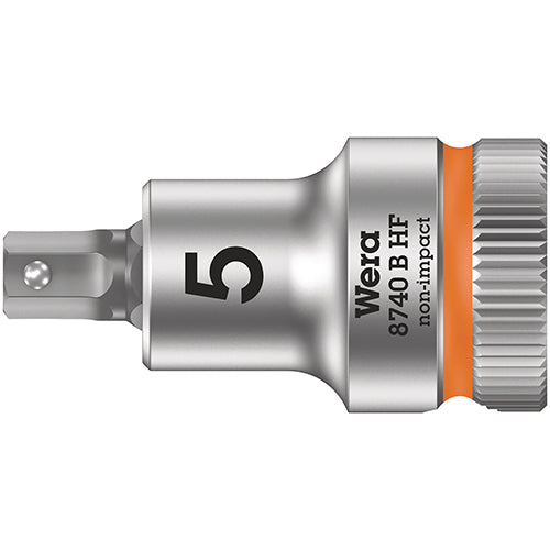 Wera 05003033001 8740 B HF Zyklop In-Hex Bit-Socket 3/8" Drive 5/35mm