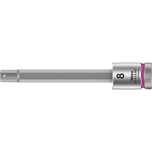 Wera 05003040001 8740 B HF Zyklop In-Hex Bit-Socket 3/8" Drive 8/100mm