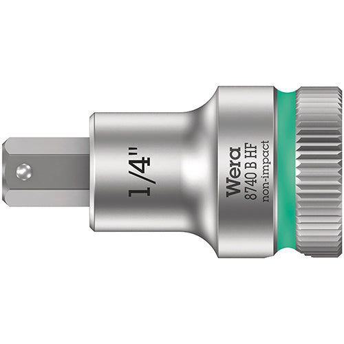 Wera 05003089001 8740 B HF Zyklop In-Hex Bit-Socket 3/8" Drive 1/4"/35mm