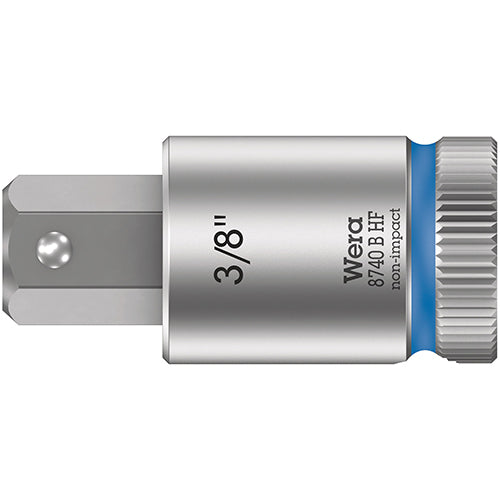 Wera 05003093001 8740 B HF Zyklop In-Hex Bit-Socket 3/8" Drive 3/8"/38.5mm