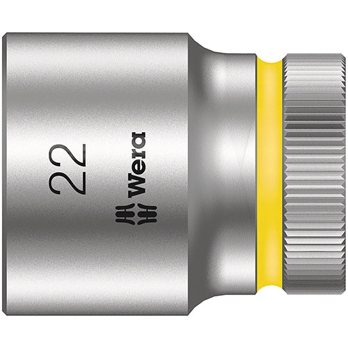 Wera 05003613001 8790HMC Socket 1/2" Drive 22.0/37 Zyklop