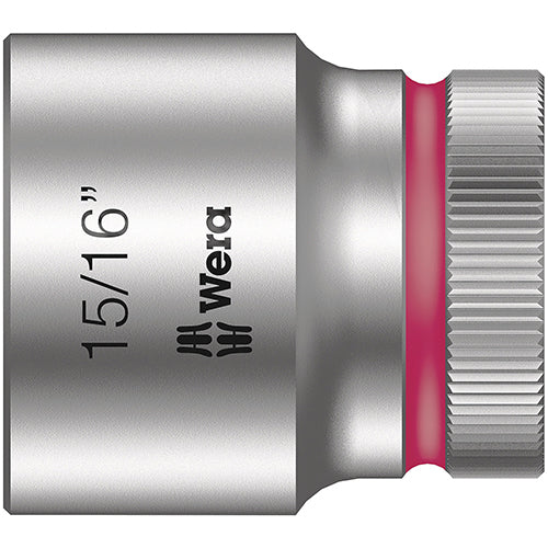 Wera 05003629001 8790HMC Socket 1/2" Drive 15/16"/37 Zyklop