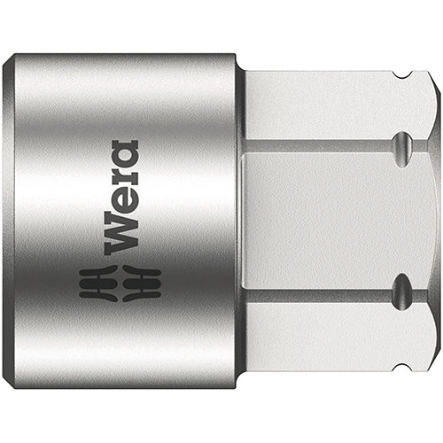 Wera 05003690001 8790FA Shallow Socket 1/4" Drive 10mm Zyklop