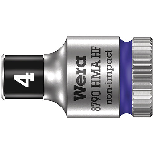Wera 05003717001 8790 HMA HF Bolt Holding Socket 1/4" Drive 4mm Zyklop