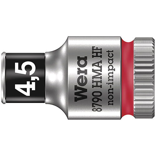 Wera 05003718001 8790 HMA HF Bolt Holding Socket 1/4" Drive 4.5mm Zyklop