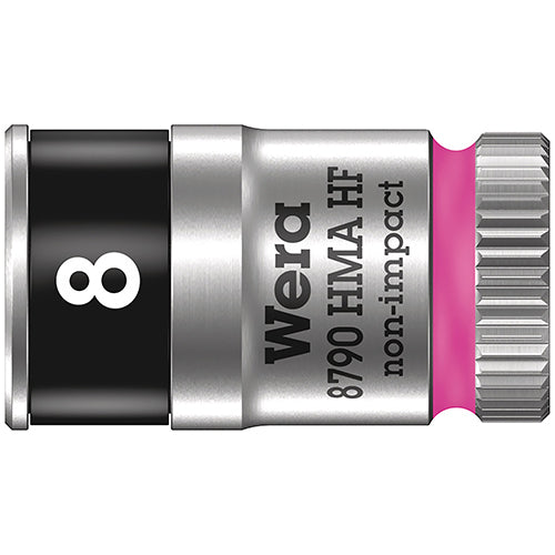 Wera 05003723001 8790 HMA HF Bolt Holding Socket 1/4" Drive 8mm Zyklop