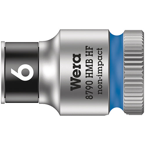 Wera 05003740001 8790 HMB HF Zyklop Bolt Holding Socket 3/8" Drive 6.0mm